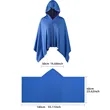 Cooling Hoodie Beach Cloak Instant Swim Cape Hooded Towel | https://www.bestnamebadges.com