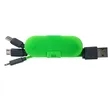 Cable Wrap Phone Stand | https://www.bestnamebadges.com