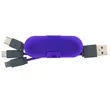 Cable Wrap Phone Stand | https://www.bestnamebadges.com
