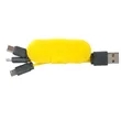 Cable Wrap Phone Stand | https://www.bestnamebadges.com