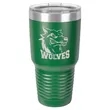 Polar Camel Stainless Steel 30 oz Ringed Tumbler | https://www.bestnamebadges.com