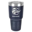 Polar Camel Stainless Steel 30 oz Ringed Tumbler | https://www.bestnamebadges.com