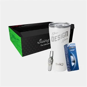 32 oz SWIG® Tumbler,Srixon® Golf Ball & Divot Tool Gift Set | https://www.bestnamebadges.com