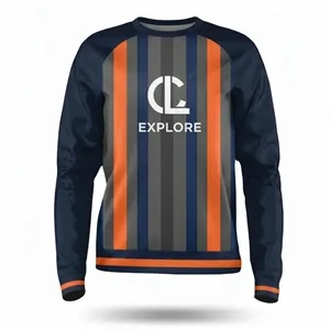 Unisex Sublimated 250G Lightweight Crew Sweatshirt