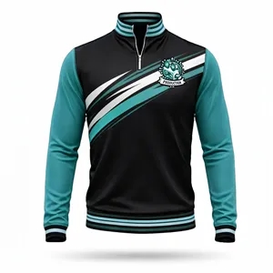 Sublimated 250G Lightweight Quarter Zip Sweatshirt