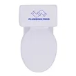 Toilet Shape Stress Ball | https://www.bestnamebadges.com