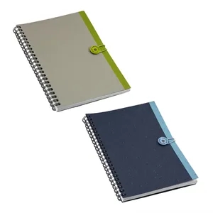 Centrum Spiral Notebook With Elastic Closure | https://www.bestnamebadges.com