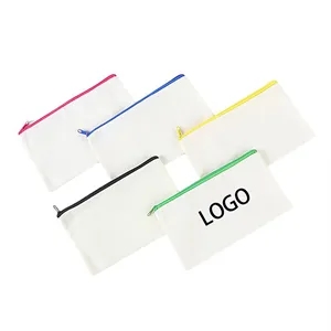 Canvas Zipper Pouch Pencil Case