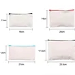 Canvas Zipper Pouch Pencil Case | https://www.bestnamebadges.com