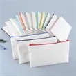 Canvas Zipper Pouch Pencil Case | https://www.bestnamebadges.com