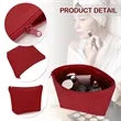 Large Canvas Travel Cosmetic Bag | https://www.bestnamebadges.com