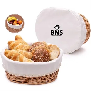 Willow Basket w/ Lid