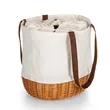 Canvas Wicker Woven Basket | https://www.bestnamebadges.com