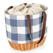 Canvas Wicker Woven Basket | https://www.bestnamebadges.com