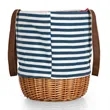Canvas Wicker Woven Basket | https://www.bestnamebadges.com