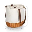 Canvas Wicker Woven Basket | https://www.bestnamebadges.com
