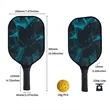 Full Color Fiberglass Pickleball Paddles Set | https://www.bestnamebadges.com