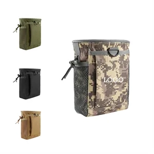 Tactical Molle Drawstring Magazine Dump Outdoor Pouch