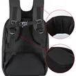 LED Motorcycle Backpack with 64x64 Screen BT | https://www.bestnamebadges.com