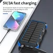 Solar Portable Power Bank 20000mAh with Flashlight | https://www.bestnamebadges.com