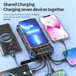 Solar Portable Power Bank 20000mAh with Flashlight | https://www.bestnamebadges.com