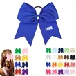 8" Cheer Bows for Girls | https://www.bestnamebadges.com