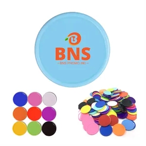 Round Plastic Token Full Color