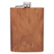 8 oz. Verano Stainless Steel Hip Flasks | https://www.bestnamebadges.com