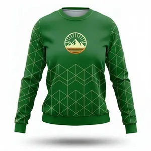 Sublimated 250G Women's Lightweight Crew Sweatshirt