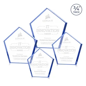Belmar Pentagon Award - Blue