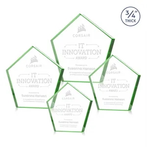 Belmar Pentagon Award - Emerald