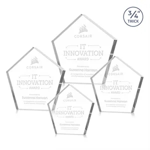 Belmar Pentagon Award - Clear