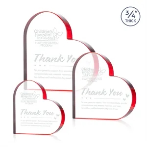 Davina Heart Award - Red