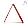 Adler Triangle VividPrint™ Award - Red | https://www.bestnamebadges.com