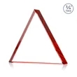 Adler Triangle VividPrint™ Award - Red | https://www.bestnamebadges.com