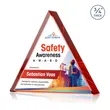 Adler Triangle VividPrint™ Award - Red | https://www.bestnamebadges.com