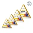 Adler Triangle VividPrint™ Award - Gold | https://www.bestnamebadges.com