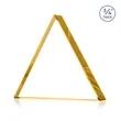 Adler Triangle VividPrint™ Award - Gold | https://www.bestnamebadges.com