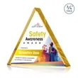 Adler Triangle VividPrint™ Award - Gold | https://www.bestnamebadges.com