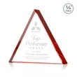 Adler Triangle Award - Red | https://www.bestnamebadges.com