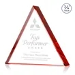 Adler Triangle Award - Red | https://www.bestnamebadges.com