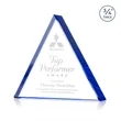 Adler Triangle Award - Blue | https://www.bestnamebadges.com