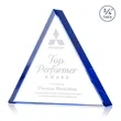 Adler Triangle Award - Blue | https://www.bestnamebadges.com