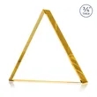 Adler Triangle Award - Gold | https://www.bestnamebadges.com