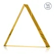 Adler Triangle Award - Gold | https://www.bestnamebadges.com