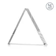 Adler Triangle Award - Clear | https://www.bestnamebadges.com