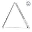 Adler Triangle Award - Clear | https://www.bestnamebadges.com