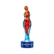 Venus Award on Marvel Base - Blue | https://www.bestnamebadges.com
