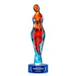 Venus Award on Marvel Base - Blue | https://www.bestnamebadges.com