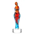 Venus Award on Marvel Base - Clear | https://www.bestnamebadges.com